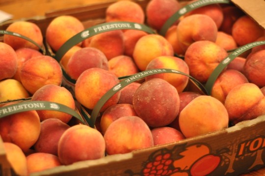A Flat of Peaches
