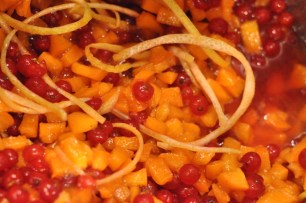 Red Currant Jam Boiling