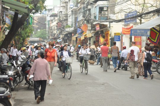 Busy Streets of Hanoi