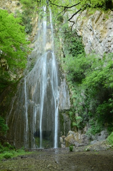 Waterfall past the abandoned Iron Workshop